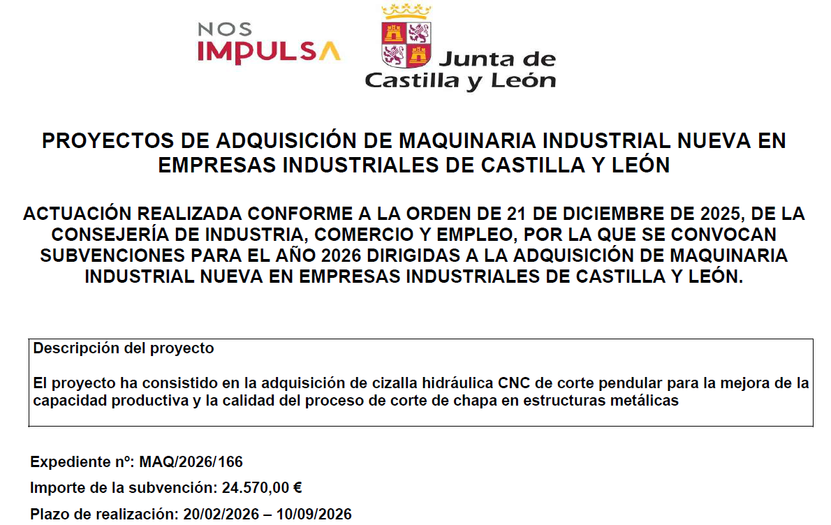 Proyectos Adquisición de Material